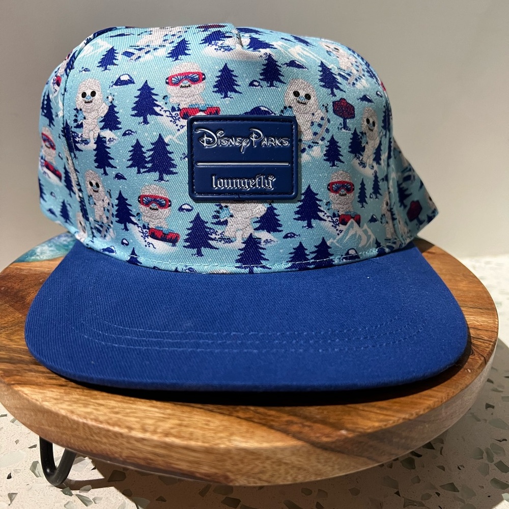 LOUNGEFLY Disney Parks Animal Kingdom Yeti Baseball Cap Hat NWT - Picture 7 of 8